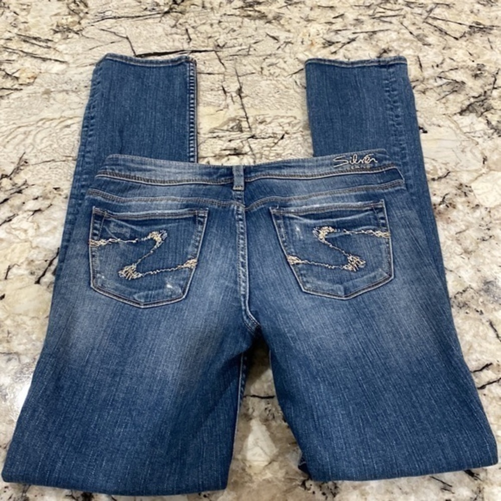 Silver‎ Jean Audrey- women’s size 28 - Picture 6 of 9